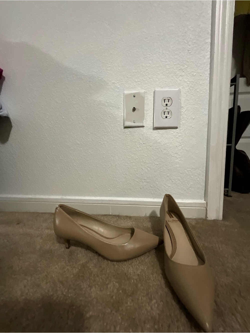 Sam Edelman Nude Kitten heels